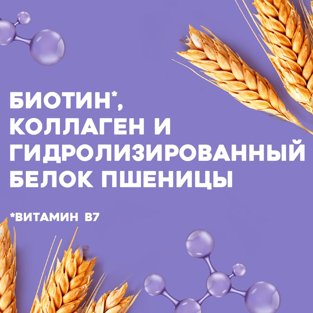 Ogx Шампунь для лишенных объема и тонких волос, шампунь, с биотином и коллагеном, 385 мл, 1 шт.