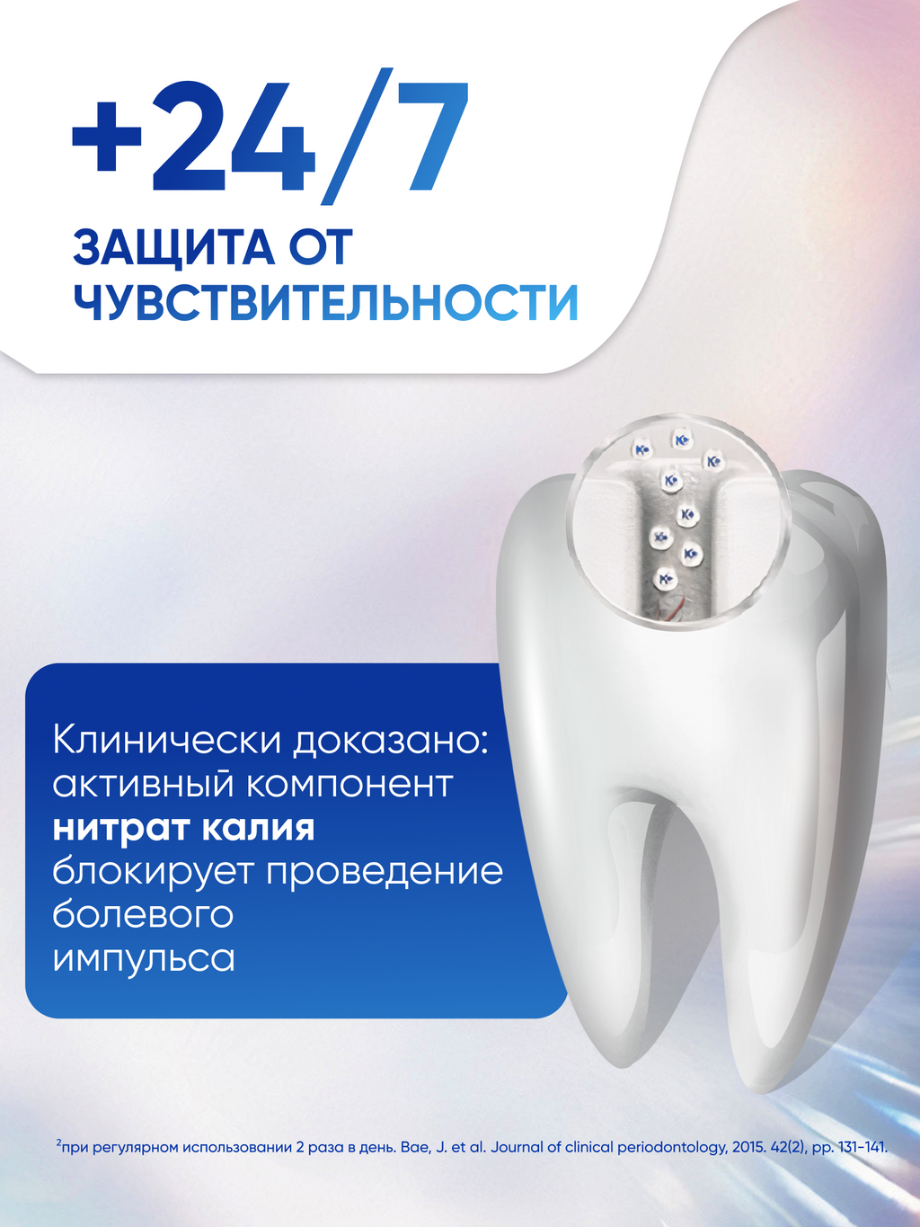 Зубная паста Sensodyne Clinical White Активное Отбеливание от темного налета, паста зубная, 75 мл, 1 шт.