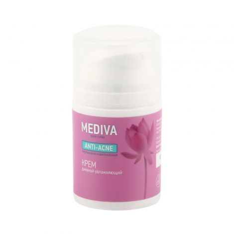 Mediva Anti-Acne крем увлажняющий, крем для лица, дневной, 50 мл, 1 шт.