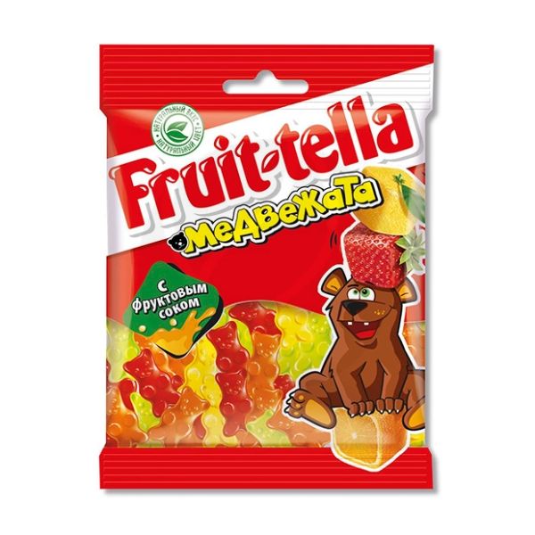 фото упаковки Fruittella мармелад Медвежата