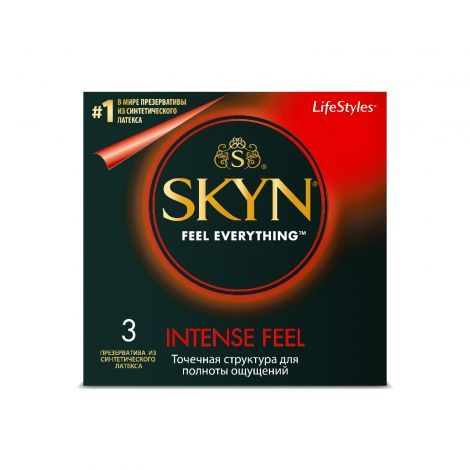 фото упаковки Skyn Intense Feel Презервативы точечная структура