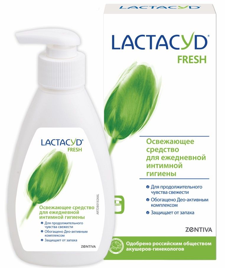 фото упаковки Lactacyd Fresh Средство для интимной гигиены освежающее