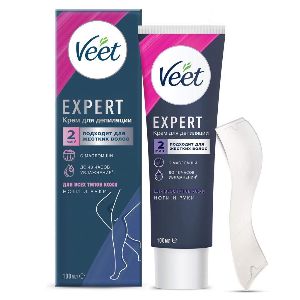 фото упаковки Veet Expert Крем для депиляции