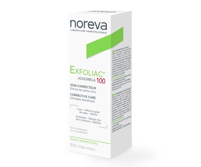 фото упаковки Noreva Exfoliac Acnomega 100