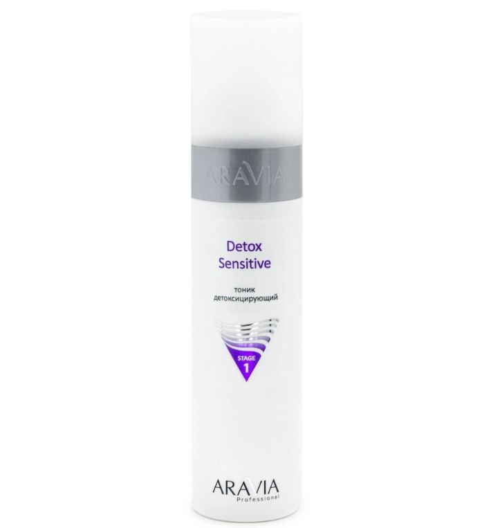 фото упаковки Aravia Professional Detox Sensitive Тоник детоксирующий