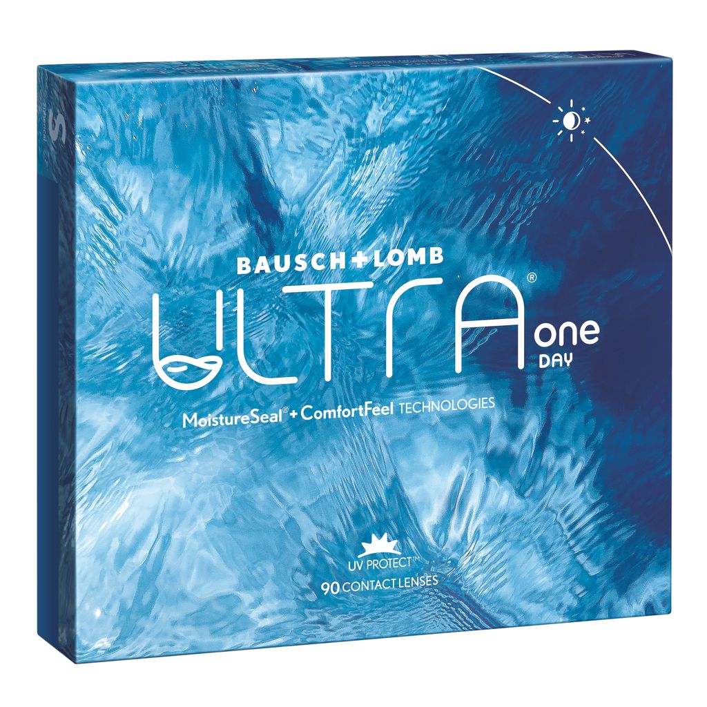 Ultra One Day Мягкие контактные линзы, BC=8.6 d=14.2, D(-1.75), 90 шт.