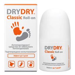 Dry Dry Classic Roll-on средство от обильного потовыделения