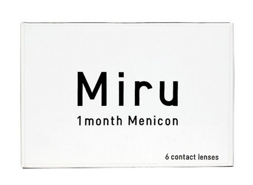Miru 1month Menicon Линзы контактные ежемесячной замены, BC=8,3 d=14,0, D(-5.00), 6 шт.