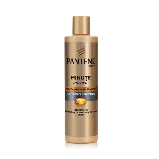 Pantene Pro-V Шампунь Интенсивное укрепление кератин, 270 мл, 1 шт.