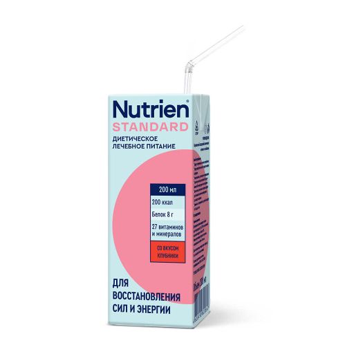 Nutrien Standard, смесь жидкая, со вкусом клубники, 200 мл, 1 шт.