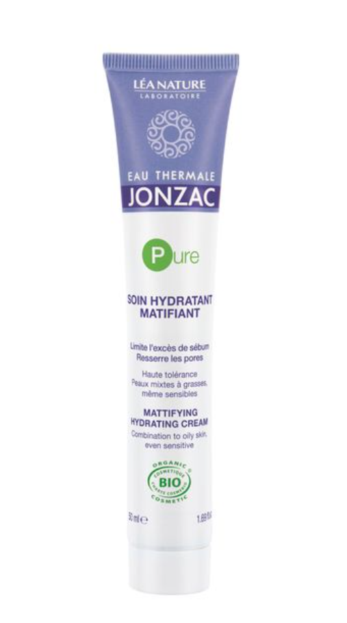 Jonzac Pure Матирующий увлажняющий крем для лица, крем, для комбинированной и чувствительной кожи, 50 мл, 1 шт.