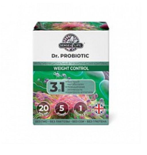 Sense of Life Dr. Probiotic Контроль веса, капсулы, 30 шт.