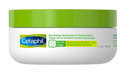 Cetaphil Крем гиалуроновый ночной, крем для лица, 48 мл, 1 шт.