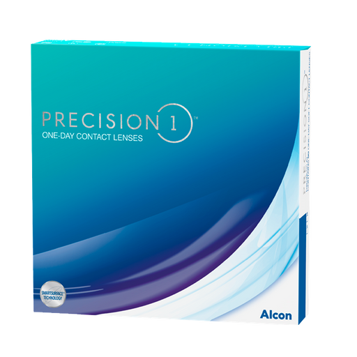 Alcon PRECISION1 однодневные контактные линзы, BC=8.3 d=14.2, D(-2.50), 90 шт.