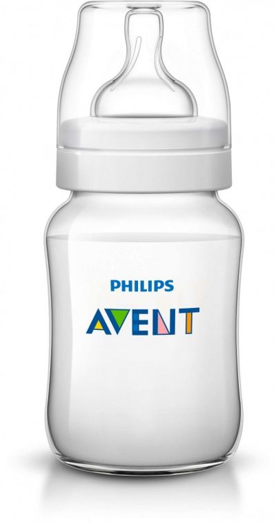 Бутылочка Philips AVENT Classic+ полипропиленовая, 260 мл, 1 шт.